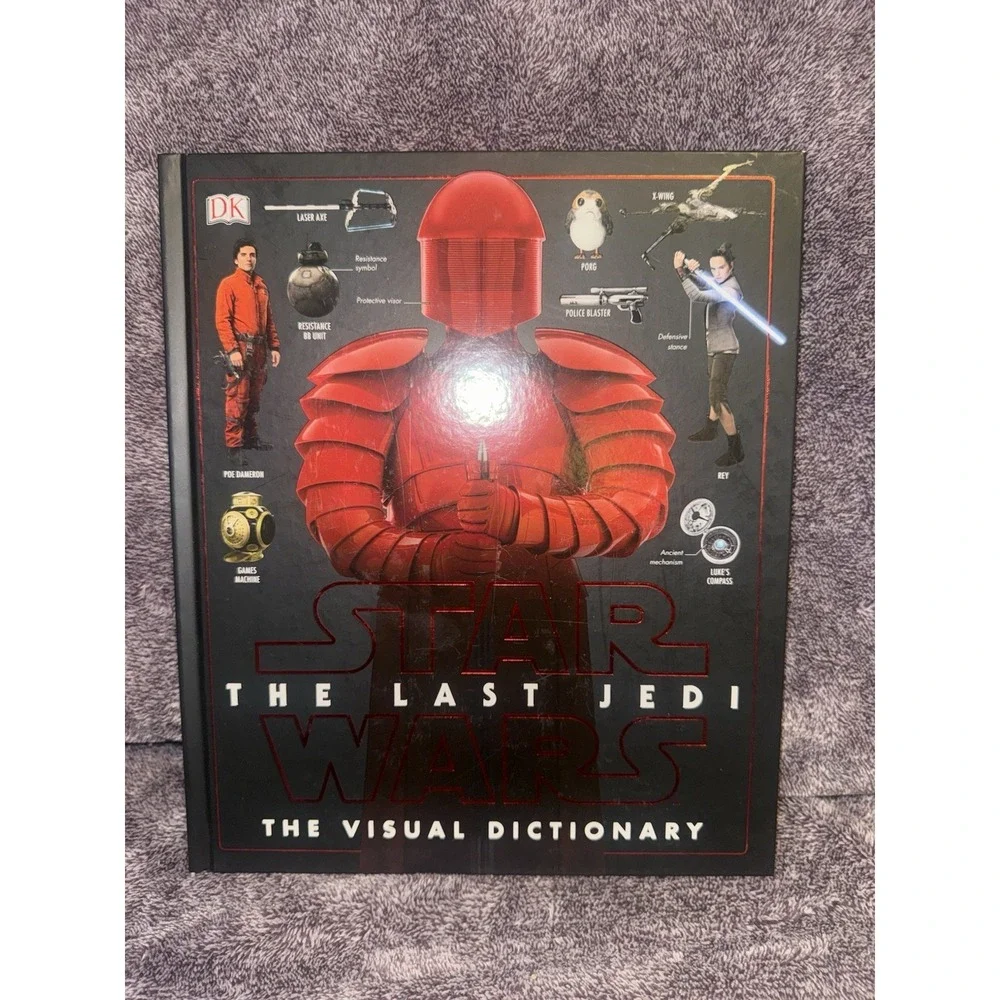 STAR WARS The Last Jedi The Visual Dictionary Book Hardcover